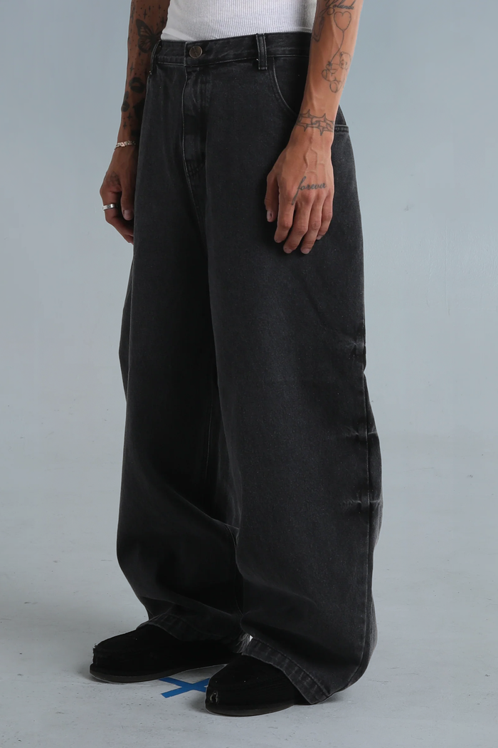Shaka Wear Balloon Denim Pants