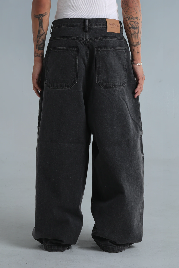 Shaka Wear Balloon Denim Pants