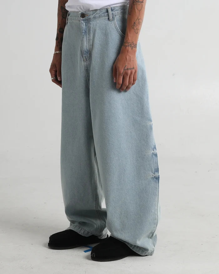 Shaka Wear Balloon Denim Pants