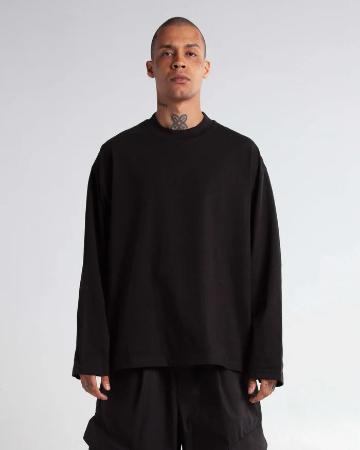 Shaka Wear Unisex Max Heavyweight Oversized Long Sleeve T-Shirt - SHMOL