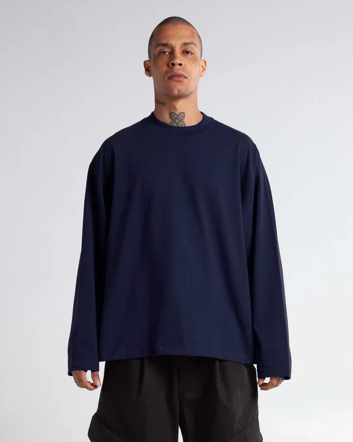 Shaka Wear Unisex Max Heavyweight Oversized Long Sleeve T-Shirt - SHMOL
