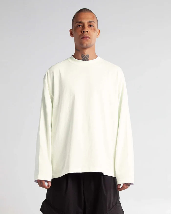 Shaka Wear Unisex Max Heavyweight Oversized Long Sleeve T-Shirt - SHMOL