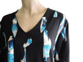Shelz Stretch Pleat Front Top