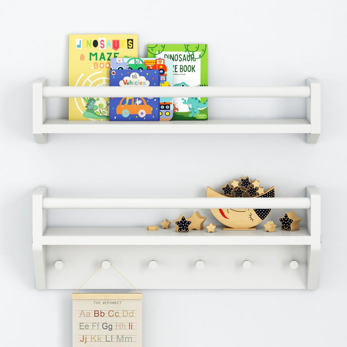 Sidekick Shelf & Wall Shelf With Pegs Bundle