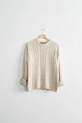 silk & cotton rory sweater