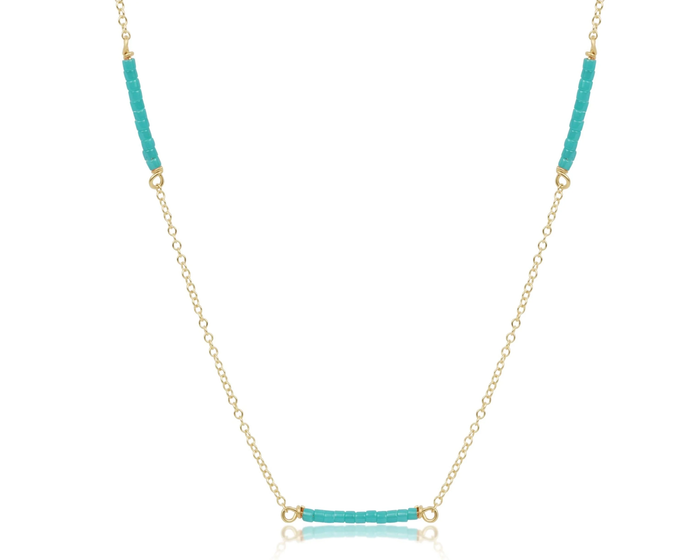 Simplicity Hope Bliss Choker 15in Sea Glass
