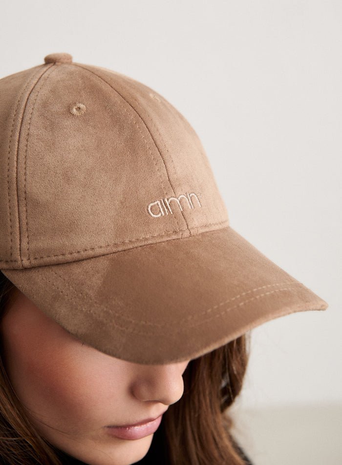 Small Logo Suede Cap