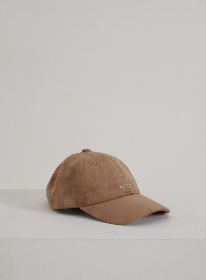 Small Logo Suede Cap