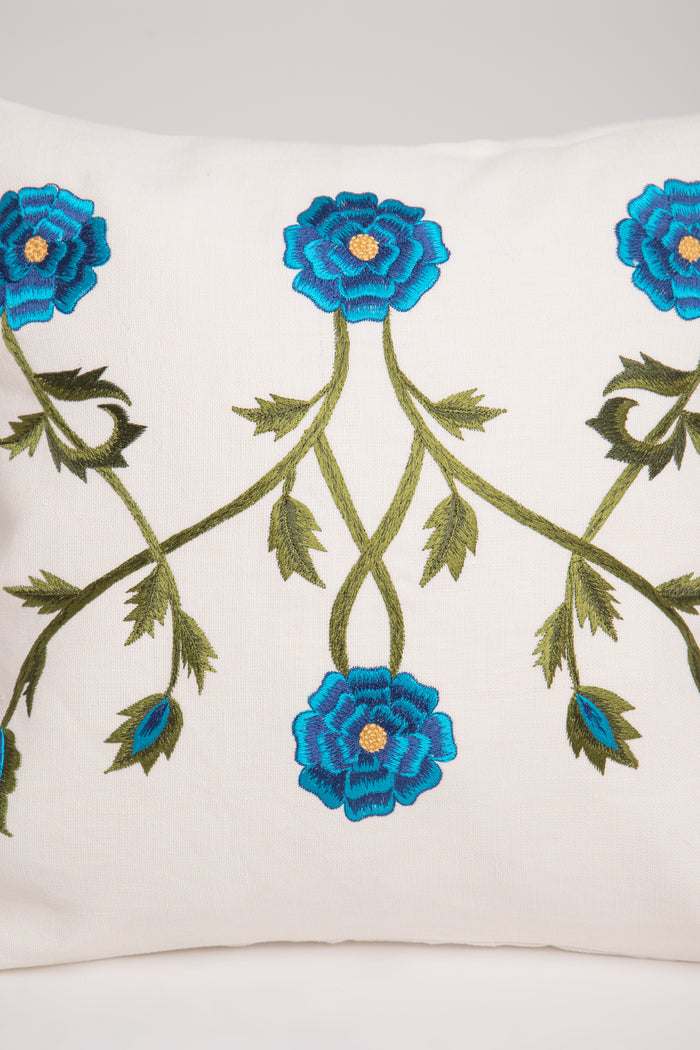 Small Poppy Flower Cushion