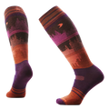 Smartwool Vista Over The Calf Snow Socks Purple Iris Pure Boardshop