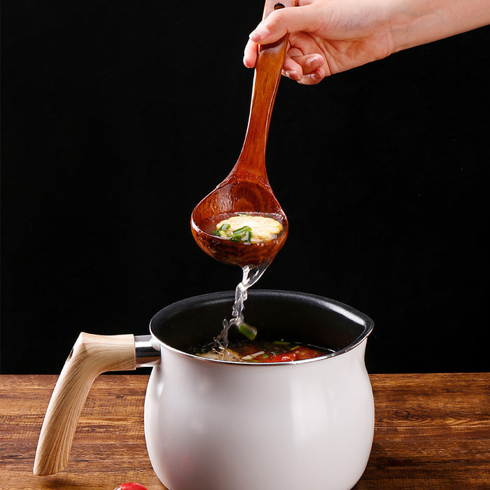 S/M/L Natural Wooden Cooking Scoop