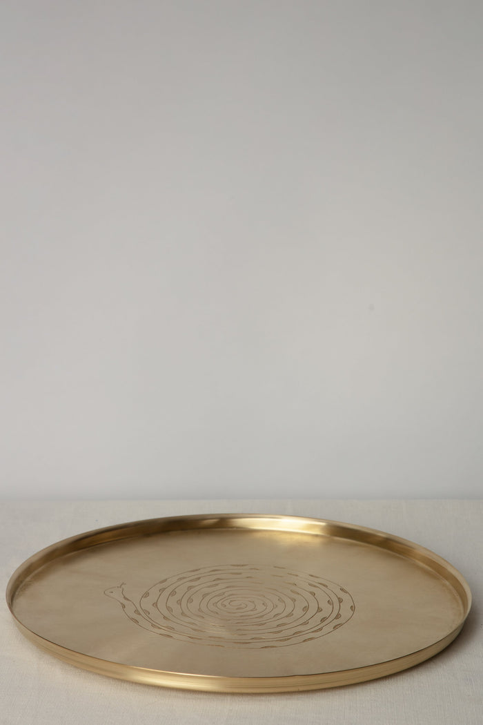 Snake Round Tray