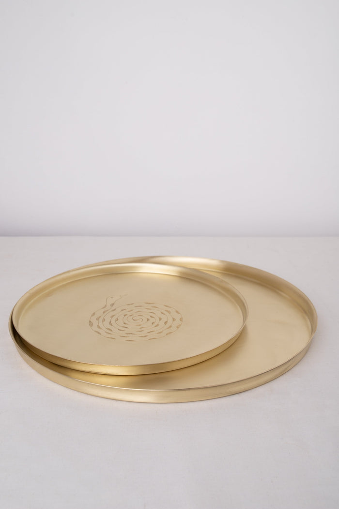 Snake Round Tray