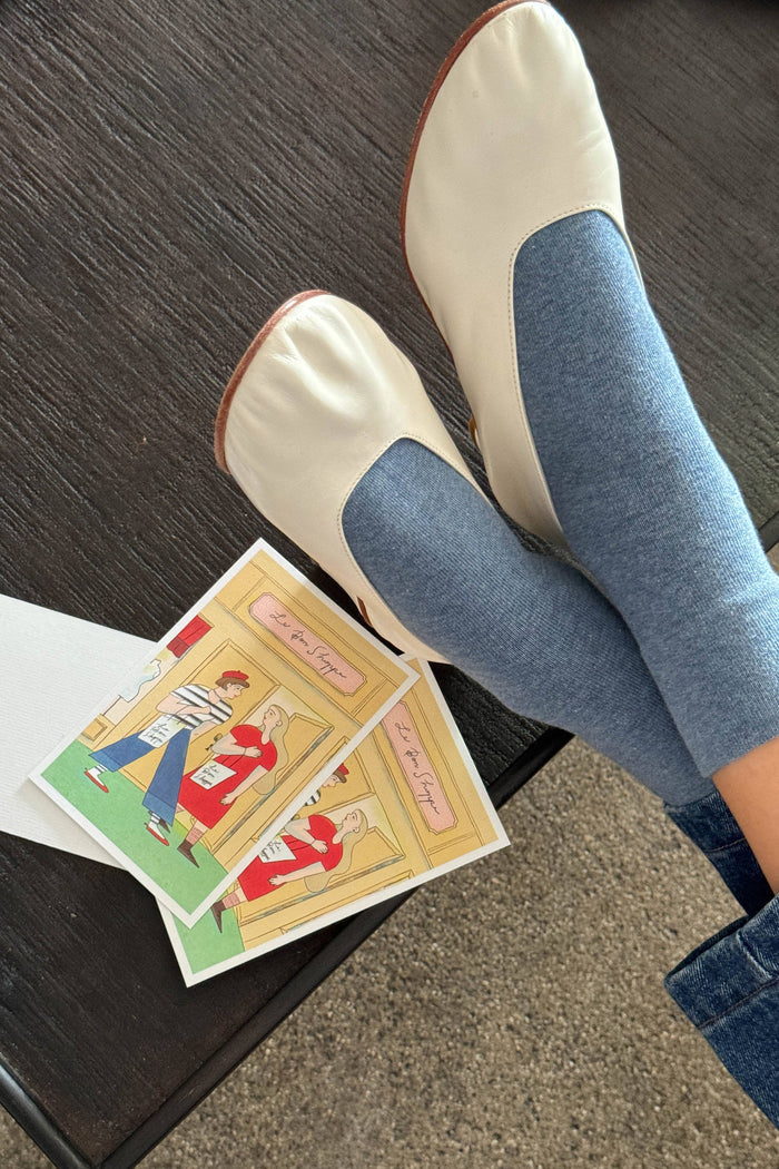 Sneaker Socks - Heart White / Red