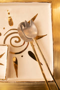 Spoon and Fork Serving Set