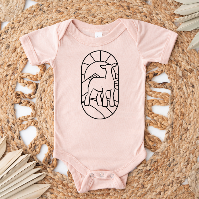 Stain Glass Lamb– Infant/Toddler/Youth