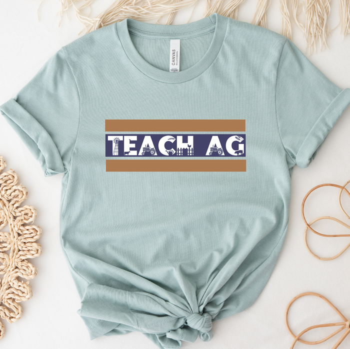 Stripe Teach AG- Bella Canvas T-Shirt