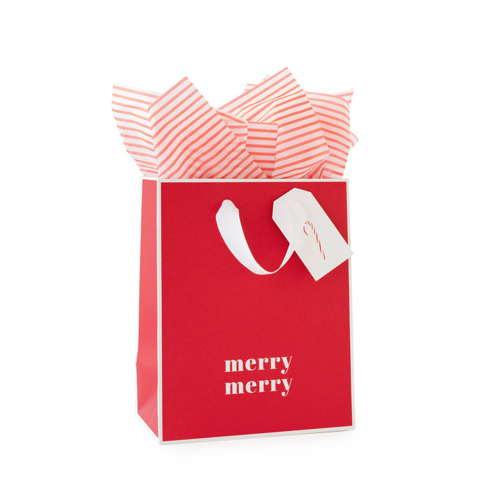 Sugar Paper - Christmas Gift Bag Set, Merry Merry