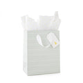 Sugar Paper - Gift Bag Set, Green Stripe