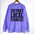Support Local Farmers – Crewneck