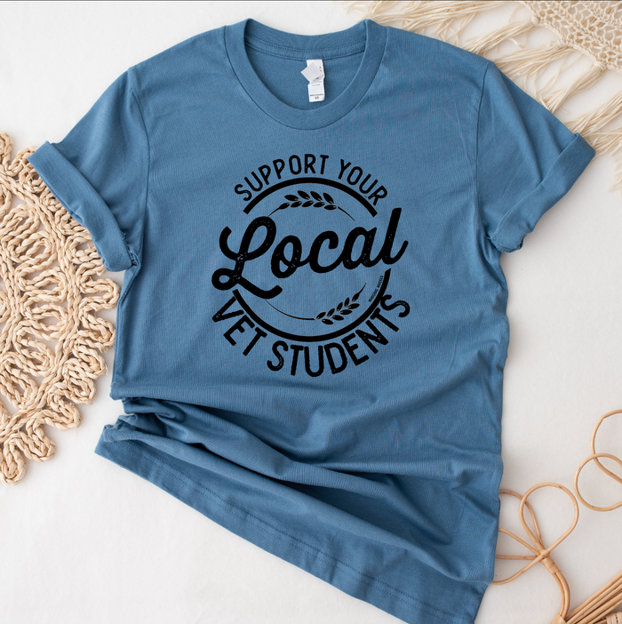 Support Your Local Vet Students – Bella Canvas T-Shirt