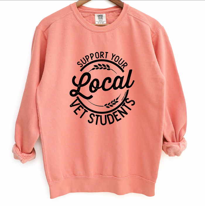 Support Your Local Vet Students – Crewneck