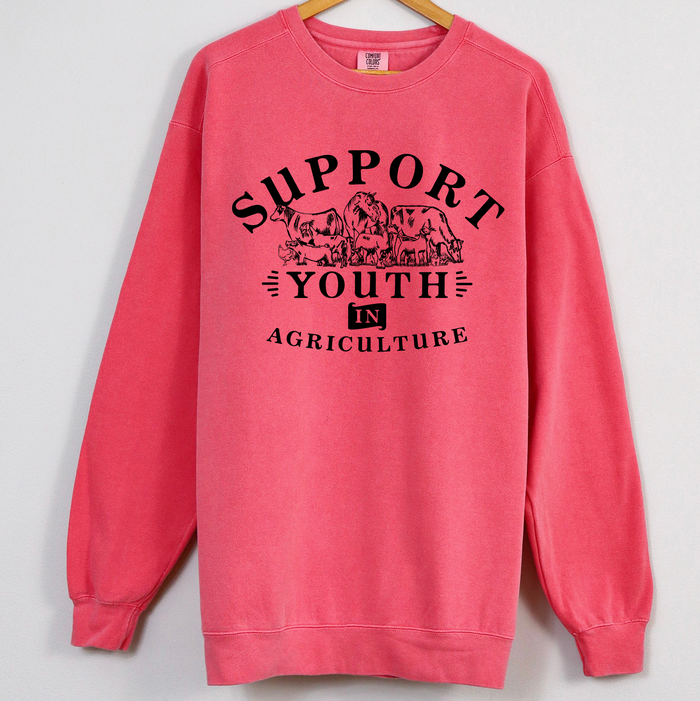 Support Youth In Agriculture – Crewneck