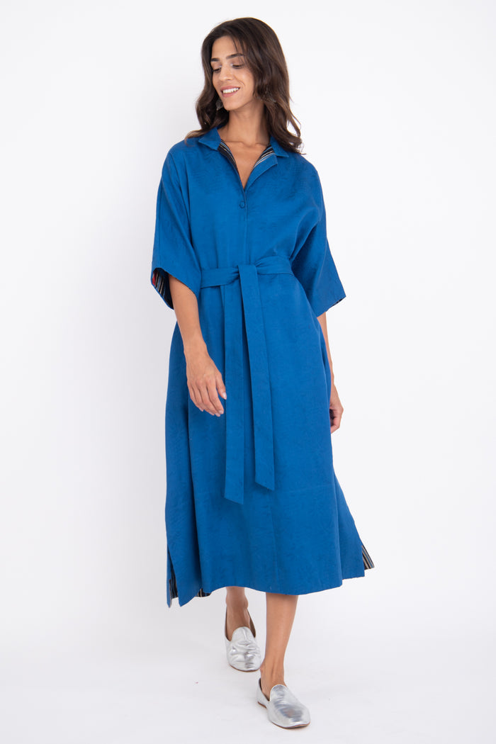 Tanen Cotton Embossed Dress