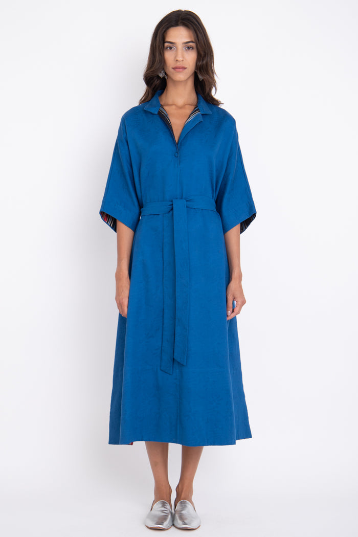 Tanen Cotton Embossed Dress