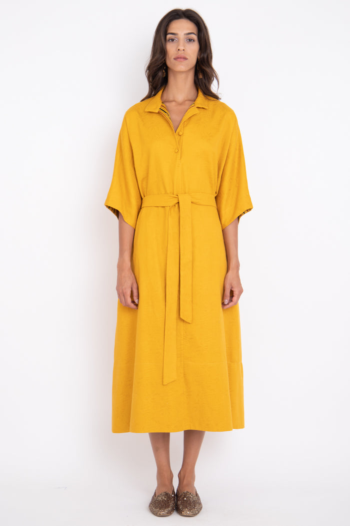 Tanen Cotton Embossed Dress