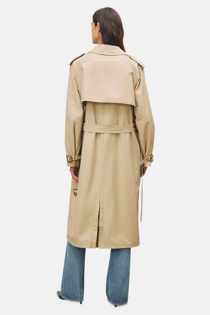 Tanner Trench Coat - Khaki