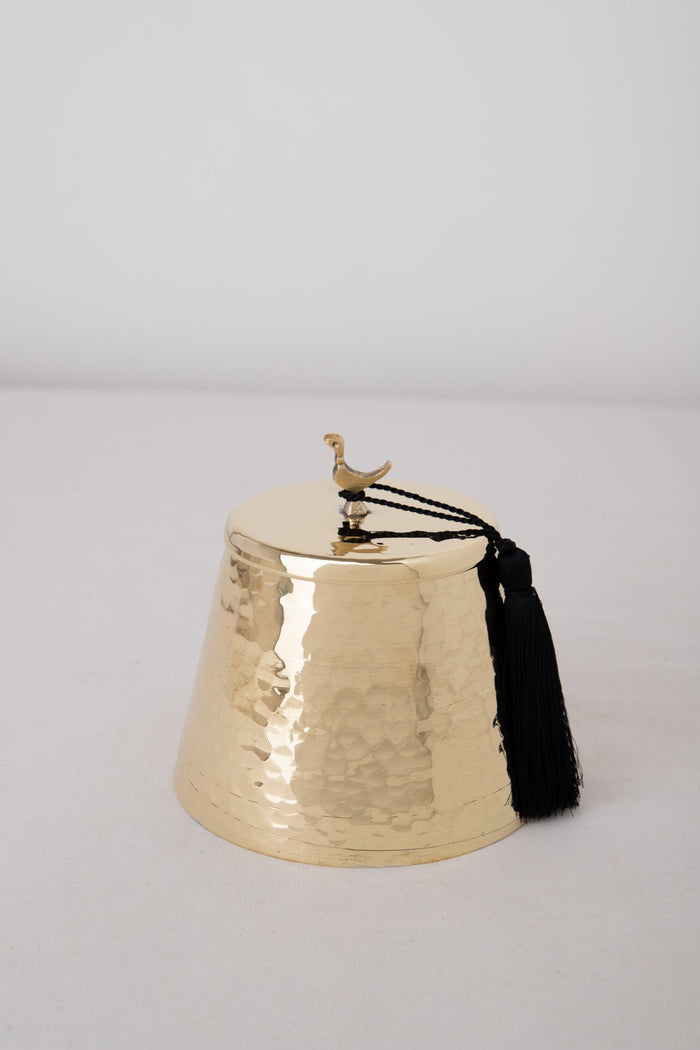 Tarbouch Brass Box
