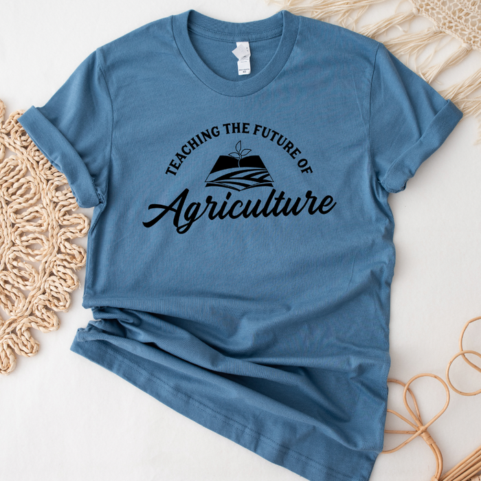 Teaching The Future Of Agriculture Black Ink  – Bella Canvas T-Shirt