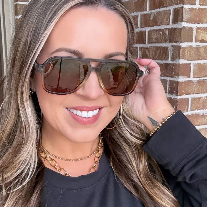 The Cruz Sunnies - Grey Gradient (P) - One Eleven Olive Boutique