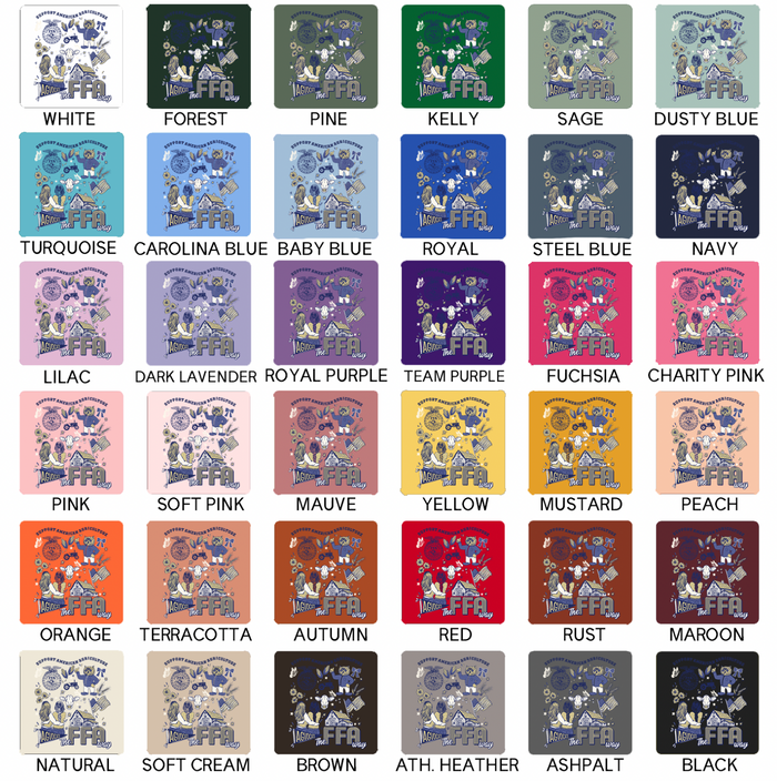 The FFA Way- Bella Canvas T-Shirt