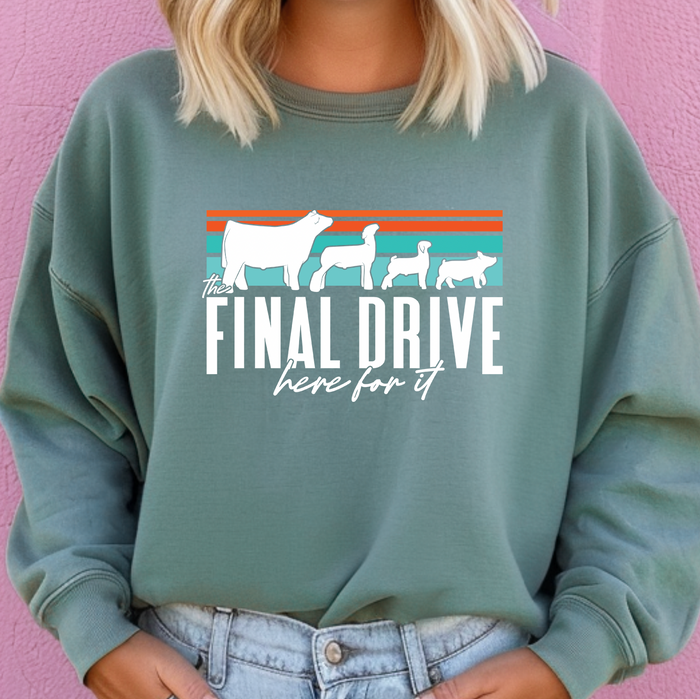The Final Drive– Crewneck