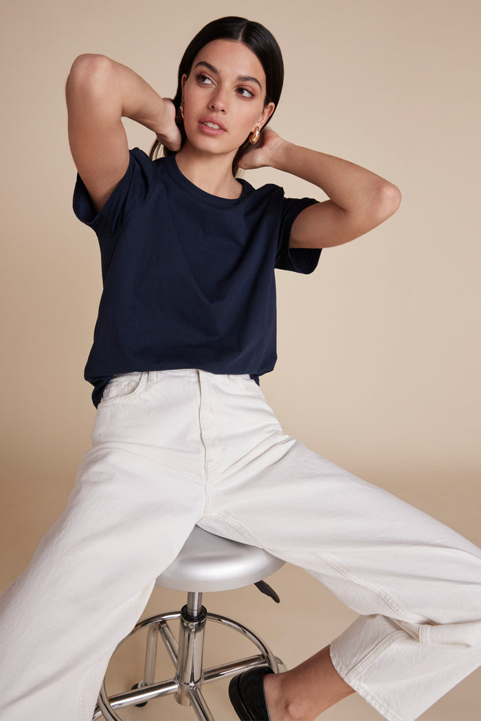 The Iconically Soft Perfect Tee - Navy