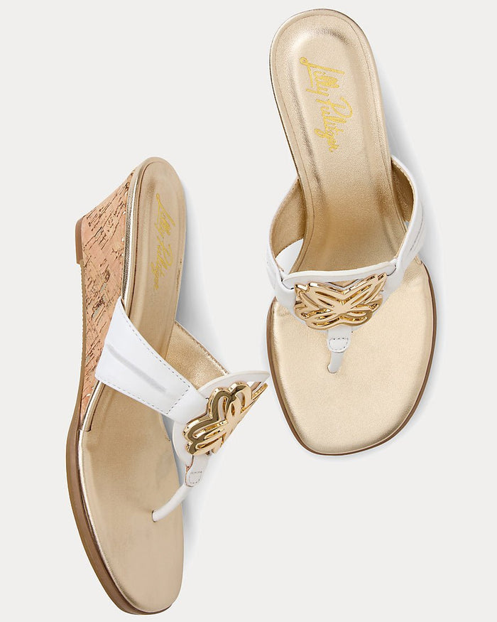 Lilly Pulitzer - The Lilly Wedge - Resort White