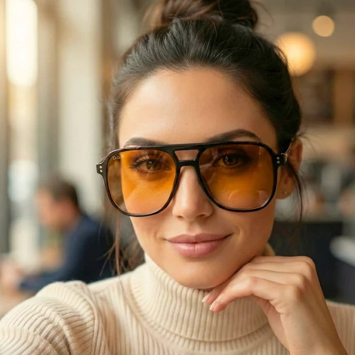 The Skye Sunnies - Amber - One Eleven Olive Boutique