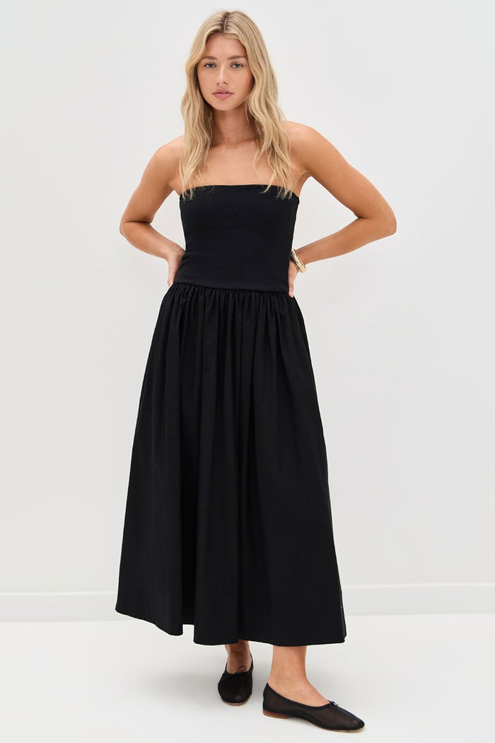 The Strapless RSVP Dress - Black
