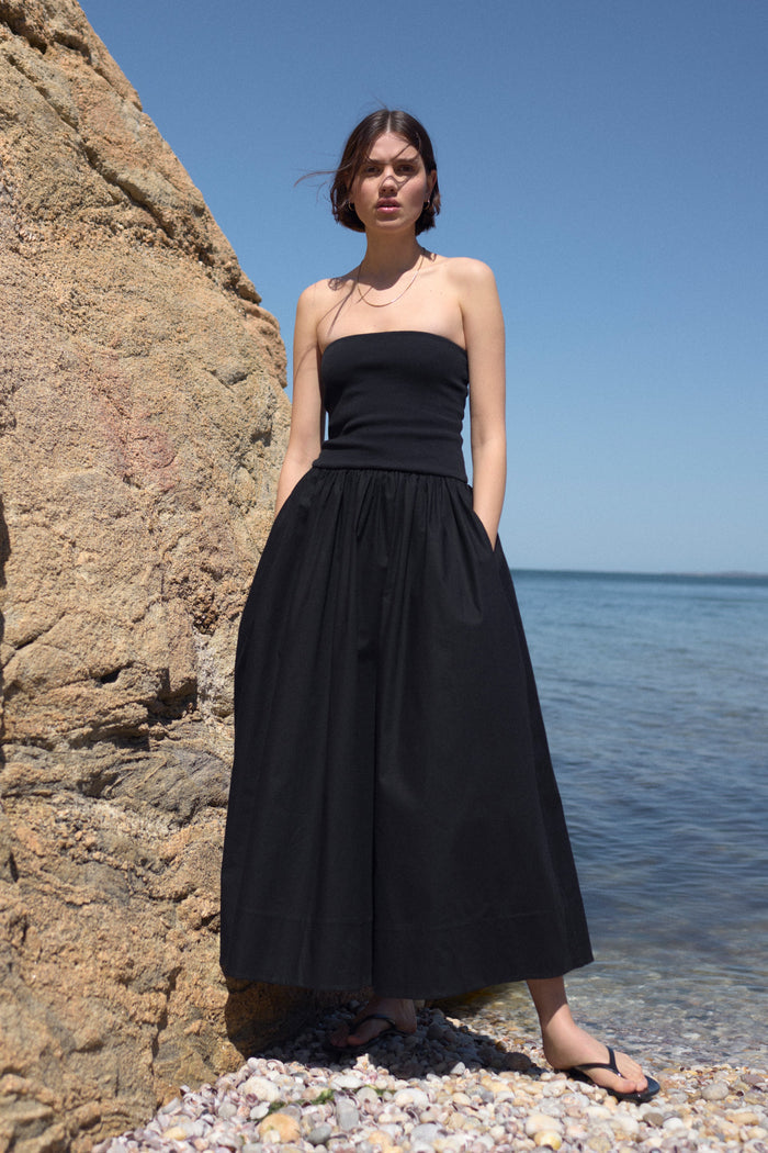 The Strapless RSVP Dress - Black