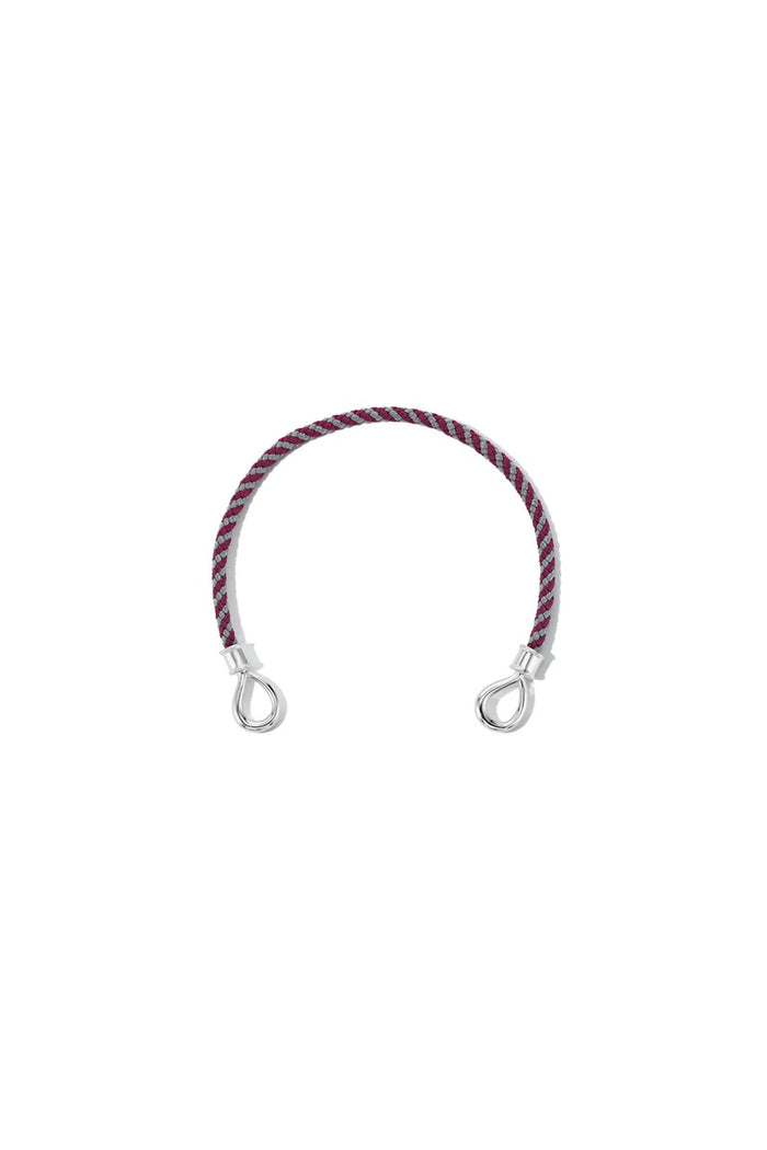 The String Project Bracelet in Original Loops - Library Silver Loops