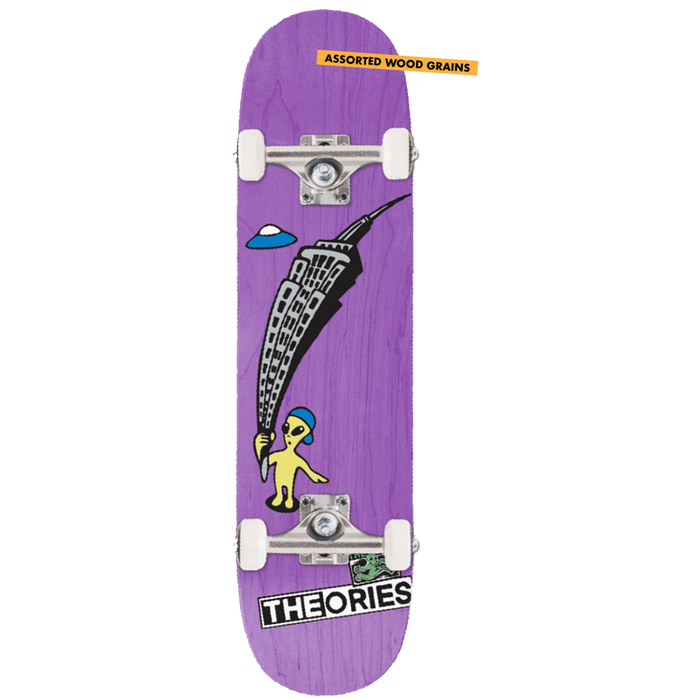 Theories Rave Kid Skateboard Complete 7.875" pure boardshop