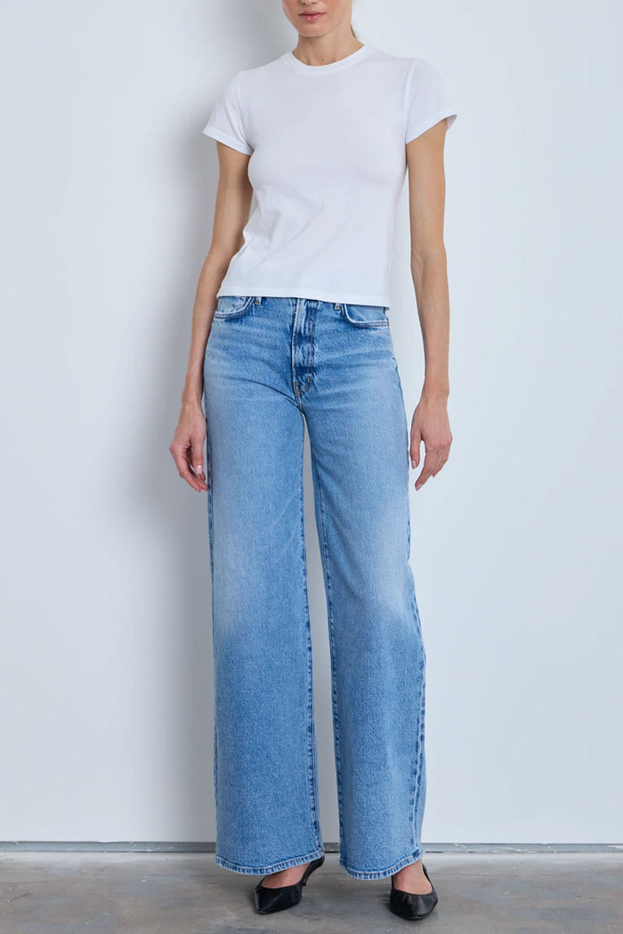 Tina Fitted Tee - White