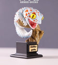 Tokay gecko lizard with stand Super Q Resin Model Figure Figurine