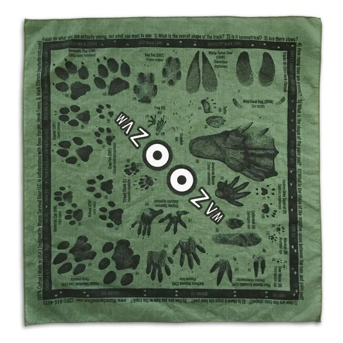 Tracking Bandana by Wazoo Survival Gear