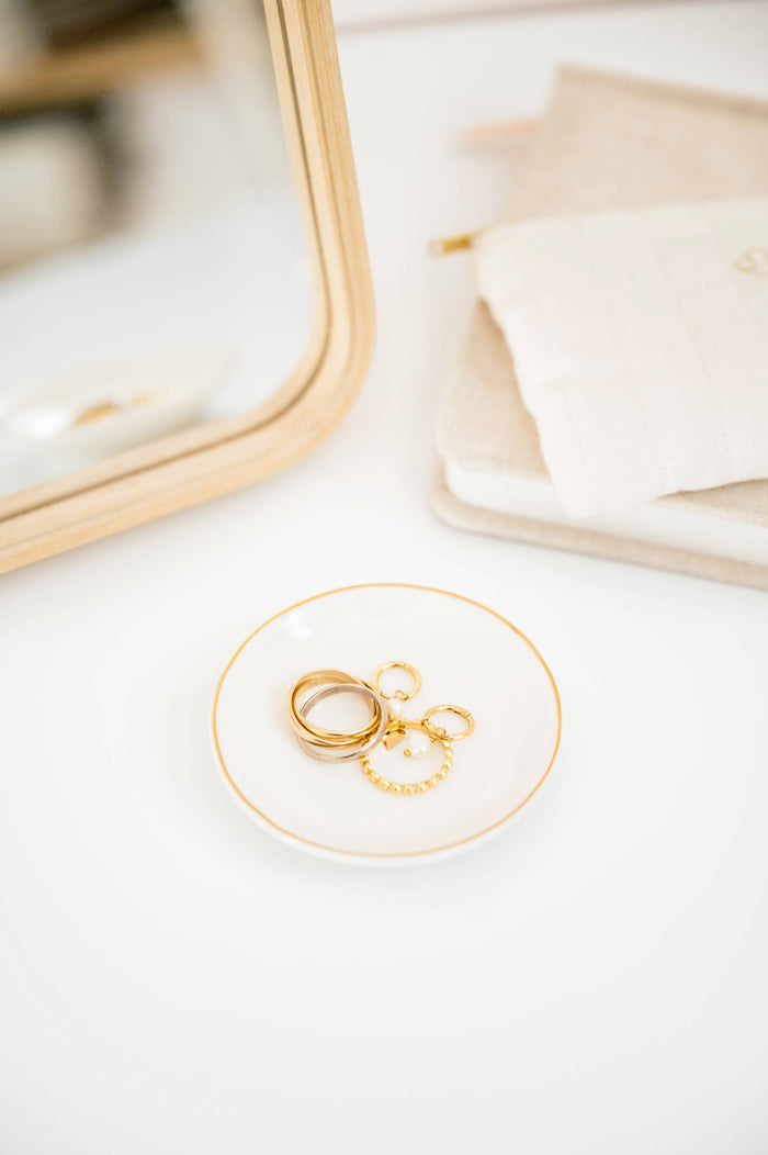 Trinket Tray - Small Round Heart