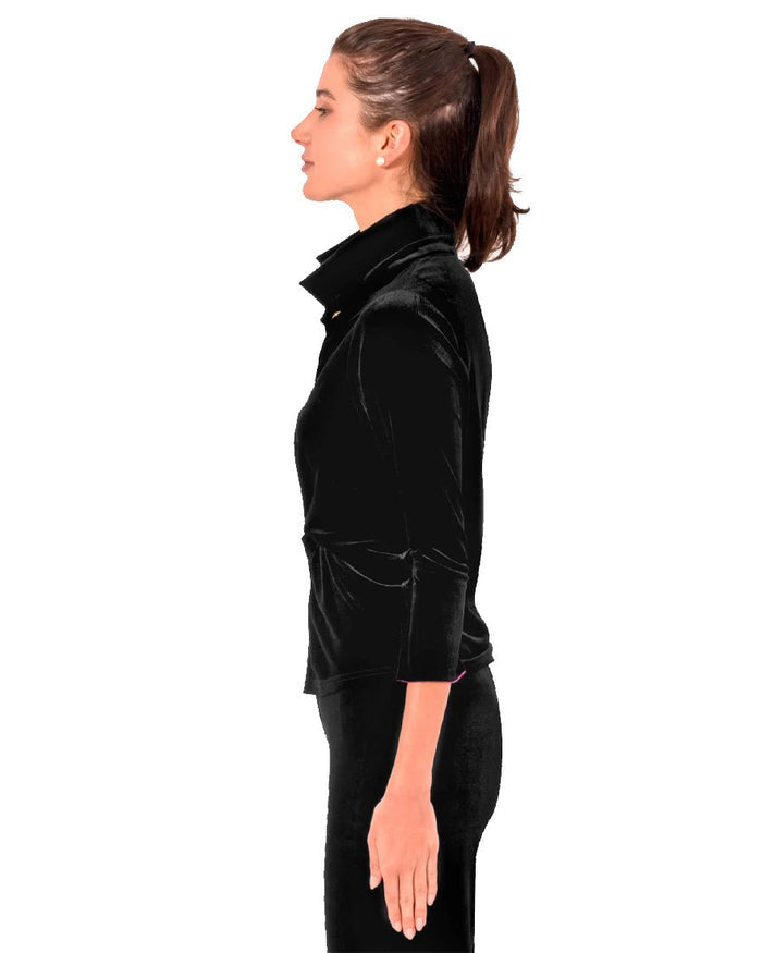 Twist And Shout Top - Silky Velvet