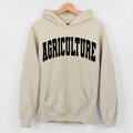 Varsity Agriculture Black  – Hoodie