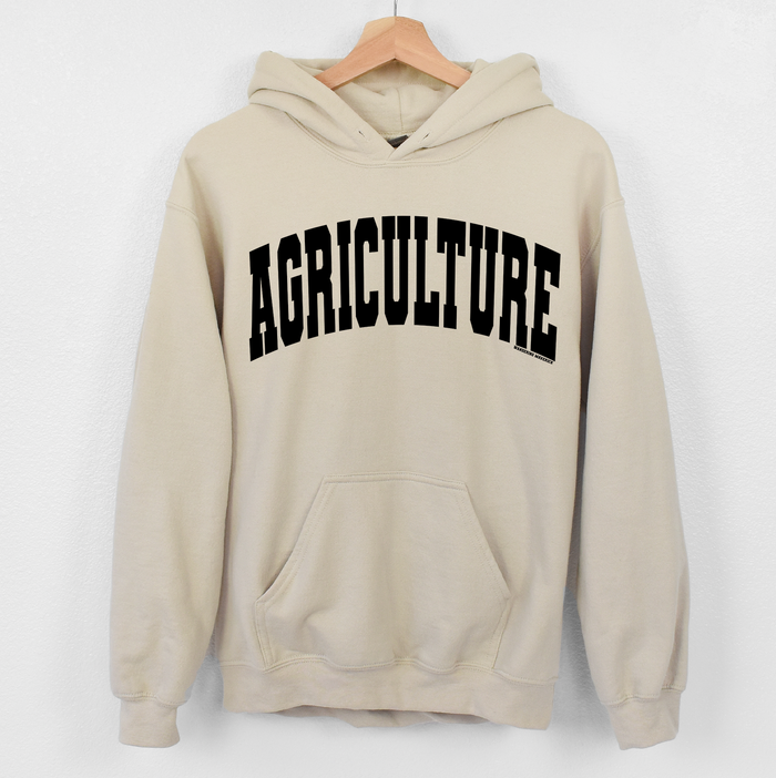Varsity Agriculture Black  – Hoodie